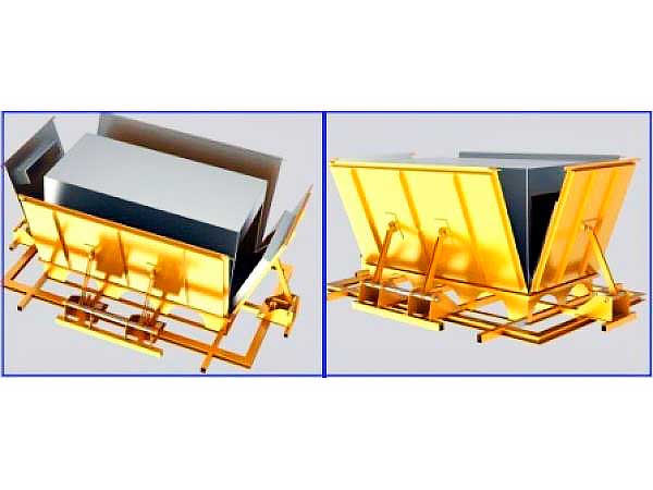 Установка для производства монолитных гаражей