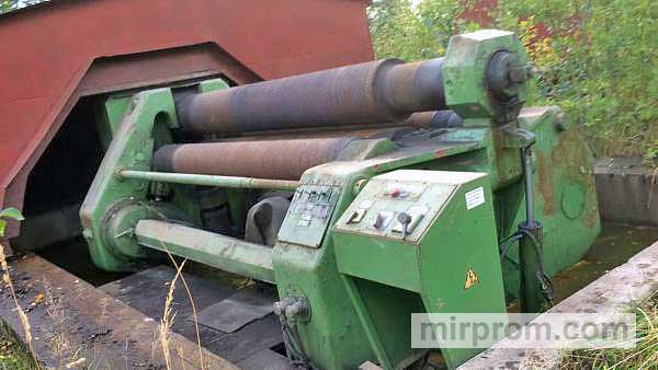 Вальцы четырехвалковые 25х3000мм XZC Чехия в Санкт-Петербурге