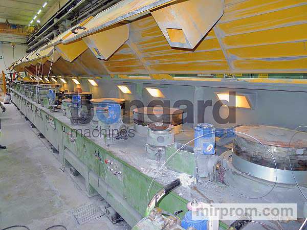 Волочильный стан для стальной проволоки FRIGERIO RT 560 11350