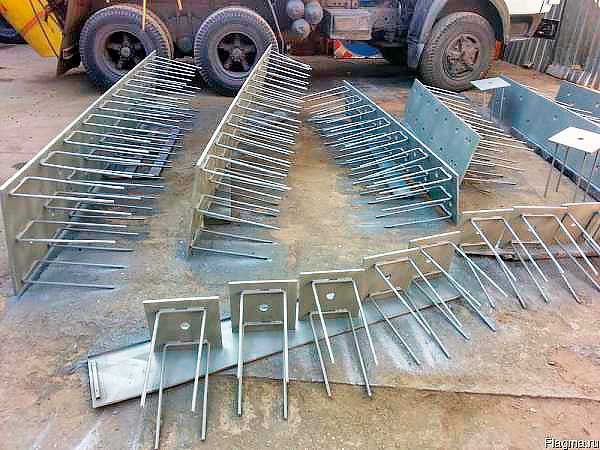 Закладные детали (ЗД1, МН-1, МП, М1 и т.д.) по чертежам