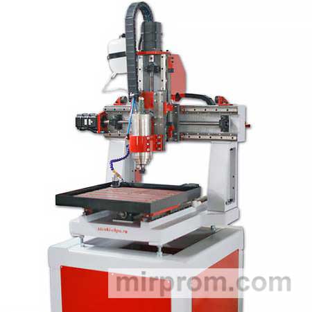 Промышленный фрезерный ЧПУ станок CNC-4040 (400x400x150, дерево, металл) со стальным столом