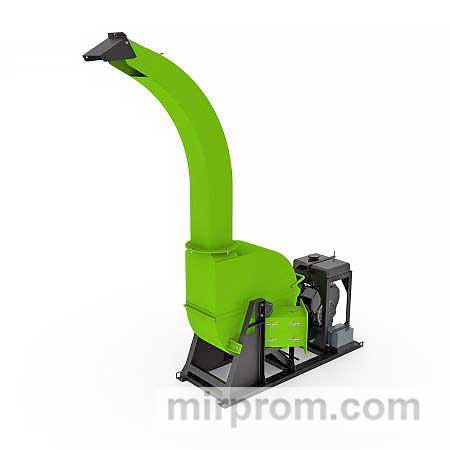 Рубительная машина "Дровосек" мод. М600H (бензиновый двигатель)