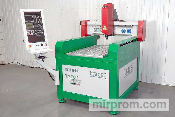 Фрезерный станок ТМ20 0906 с ЧПУ для скоростной обработки цветных металлов и стали "Trace Magic"