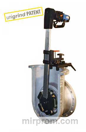 Unigrind SHS - СПЕЦИАЛЬНЫЙ, ВЫСОКООБОРОТНЫЙ ПЕРЕНОСНОЙ ШЛИФОВАЛЬНЫЙ И ПРИТИРОЧНЫЙ СТАНОК ДЛЯ РЕМОНТА ПЛОСКО-ПАРАЛЛЕЛЬНЫХ ЗАДВИЖЕК, ОБРАТНЫХ КЛАПАНОВ