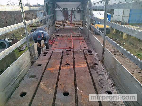 Плита монтажная чугунная 3000х1500мм 6 штук