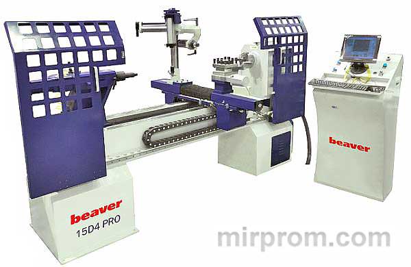 Токарные центры с ЧПУ с автоматической сменой резцов Beaver 15D4 PRO, 25D4 PRO