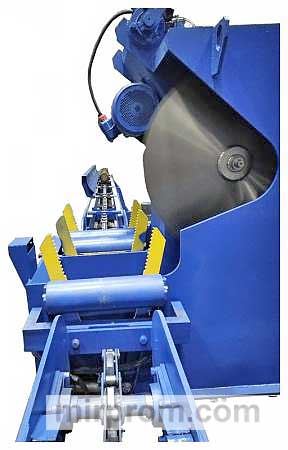 Линия раскряжевки бревен на базе торцовки EcoWood LCC-1100