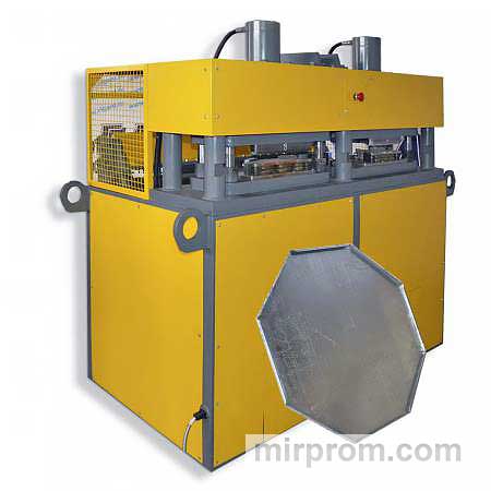 Станок СГО-1250 для изготовления дорожных знаков, металлических дверок, фасадных кассет с двойной отбортовкой