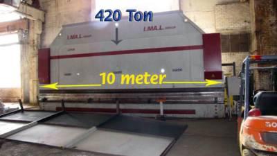 Листогибочный пресс 5 осей Lexus 420T x 10100 mm CNC