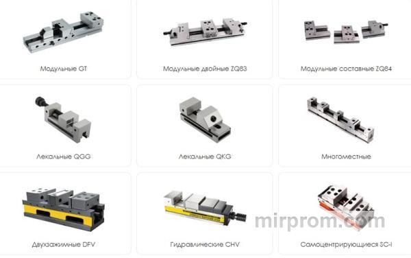 Оснастка для фрезерных станков с ЧПУ