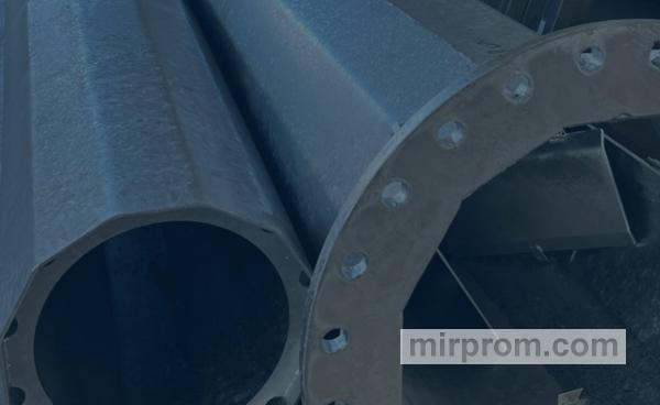 Производство многогранных опор