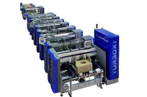 фальцевально-склеивающая линия Turbox, Германия