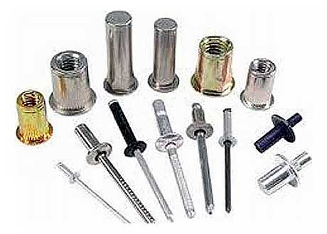 Заклепки алюминиево-стальные 6.4х12 мм, комбинированные, ОСТ 1 34076-85