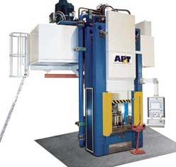 Гидроформинг пресс с использованием резиновых мембран