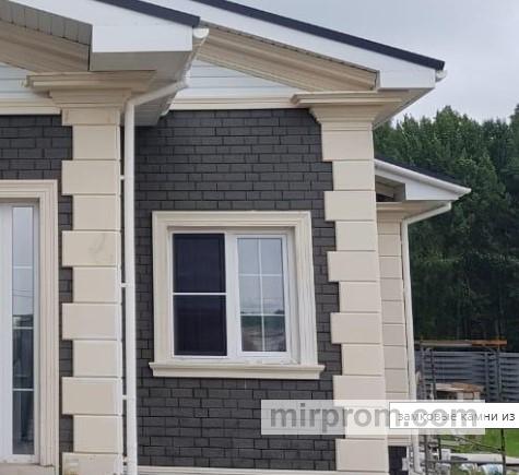 Монтаж фасадного декора