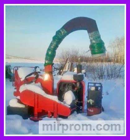 Измельчитель бревен DWG-80G, Омская область