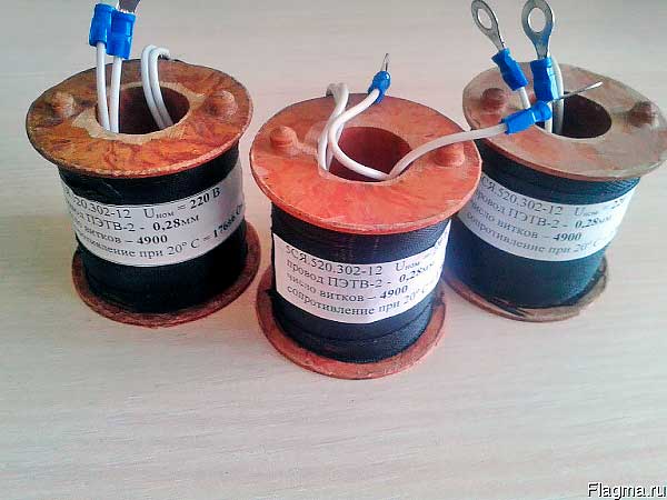 Катушка включения (привод ПЭ-11) 5БП.522.301 (220В)