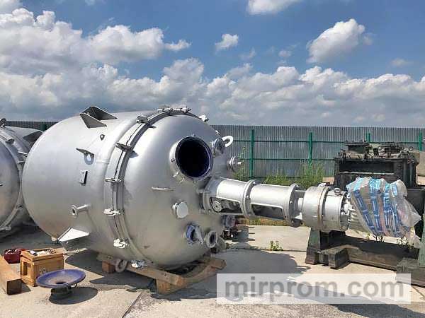 Реактор эмалированный сэрн-6,3 м3