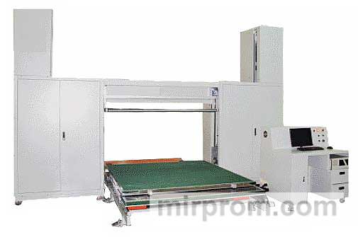 Станок для фигурной резки поролона с ЧПУ, оснащённый поворотным столом RP-CNC-03