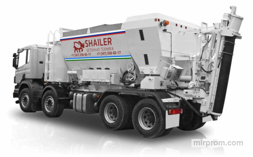 Автобетонозавод Shailer АБЗ-10 на шасси МАЗ