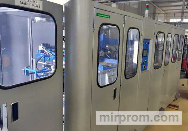 Автомат выдува ПЭТ тары А-1000-5, б/у