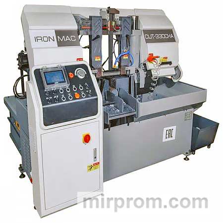 Автоматический ленточнопильный станок по металлу колонного типа IRONMAC CUT 330 CHA, 430 CHA, 530 CHA
