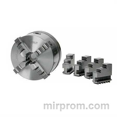 Четырехкулачковый токарный патрон OPTIMUM Camlock, литой Ø160 мм DIN ISO 702-2 № 4 (Camlock)