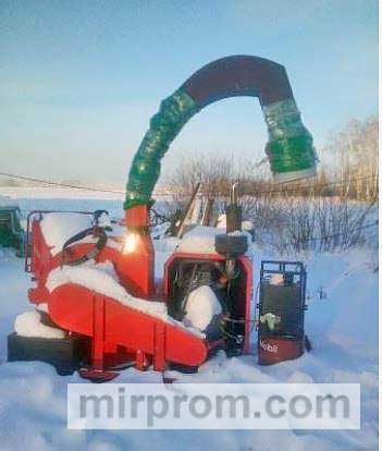 Дробилка (измельчитель) бревен DWG-80G, Омская область