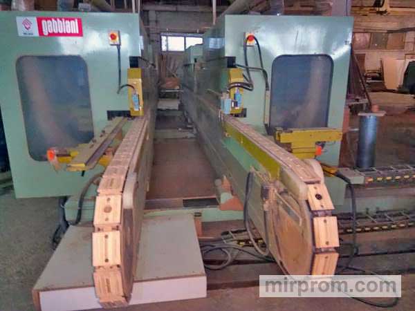 Двухсторонний автоматический кромкооблицовочный станок Gabiani Италия