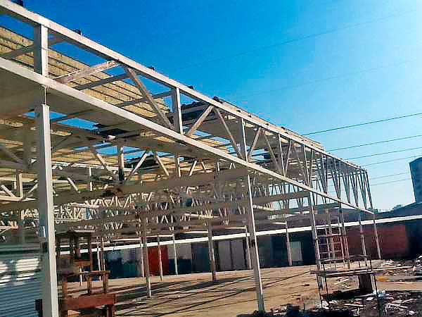 Фермы бу металлические, ангар бу