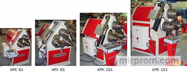 Гидравлические профилегибочные станки Akbend, Профилегиб MTB31-40, электромеханический ETB31-50, электромеханический двухсторонний TG2