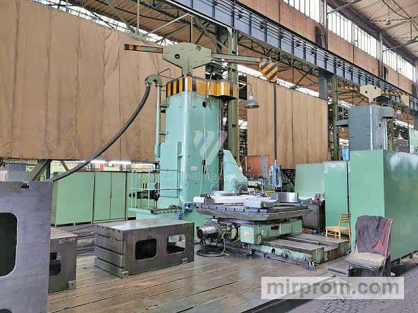 Горизонтальный расточный станок с неподвижной плитой ŠKODA MACHINE TOOL a.s. WD 160 191605