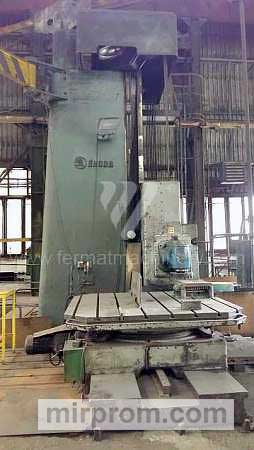 Горизонтальный расточный станок с неподвижной плитой UNION PR 160 CNC