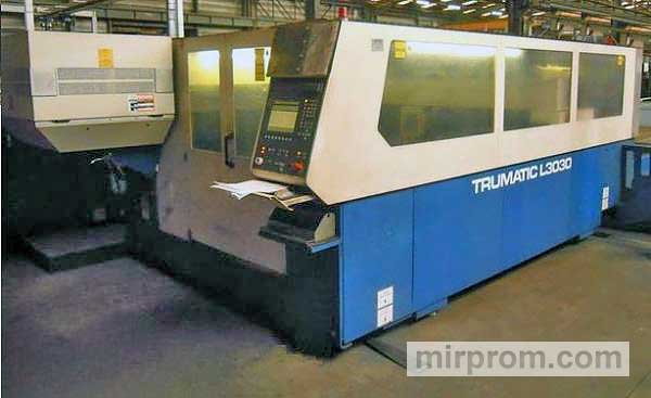 Лазерный станок Trumpf 3030, 3,2 кВт