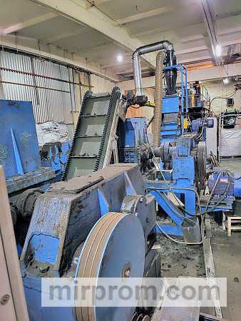 Линия по переработке шин Б/У