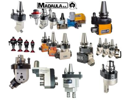 MADAULA S.A. (Испания) — Фрезерные угловые, ускорительные и многошпиндельные головки