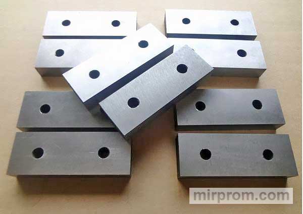 Ножи для пресс-ножниц Н5222А 134*84*12 рубки уголка