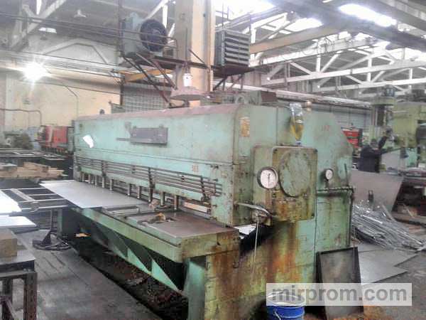 Ножницы гильотинные (гильотина) Erfurt SCTP 6,3х3150