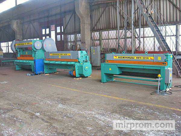 Ножницы гильотинные от 0.2мм до 20мм - гильотина производства Украина, Черниговский механический завод