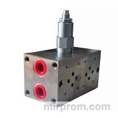 Плита монтажная BZ-03-2-Y (10-300BAR) с клапаном 2-х местная (CETOP 3)