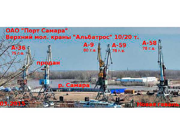 Портальные краны Альбатрос