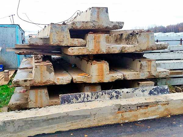 Продам подкрановые пути для башенного крана КБ 403, КБ 405, КБ 408, КБ