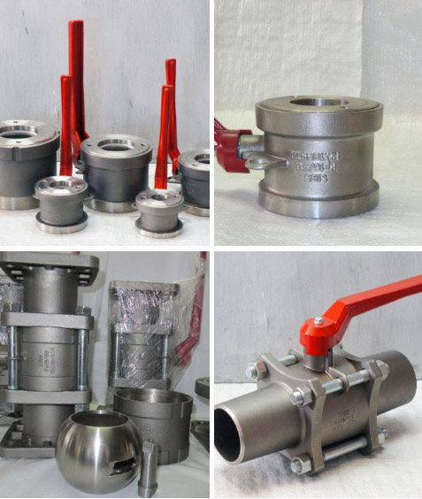 Производство шаровых кранов КШЗ/11нж01п из нержавейки 12Х18Н10Т