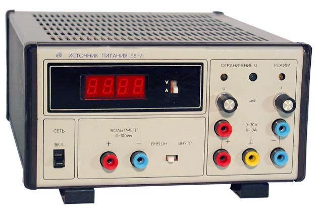 Ремонт и модернизация источников постоянного тока Б5-70, Б5-71 