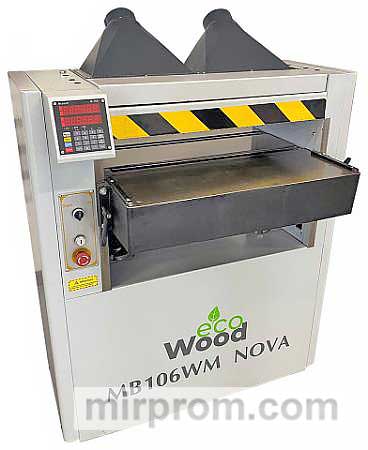 Рейсмусовый станок со спиральным валом и программатором EcoWood МВ 104WМ Nova, 106WМ Nova, 1010WM Nova