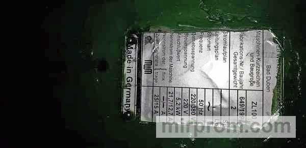 Резьбонакатной станок ZL-100, ГДР..