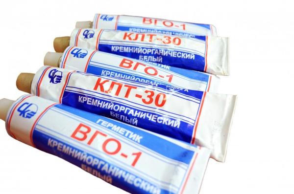 Силиконовые клеи-герметики и компаунды: ВГО-1, КЛТ-30, Эласил 137-83,