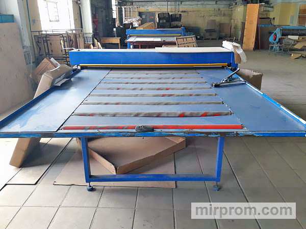 Станок плоской высечки МВ-2000, б/у.