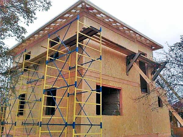 Строительство домов коттеджей из сип панелей ОСП и ЦСП под ключ