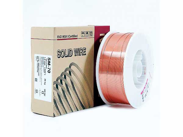 Сварочная проволока омедненная SM-70 ф1.0(15кг)Hyundai(Вьетнам) с РМРС